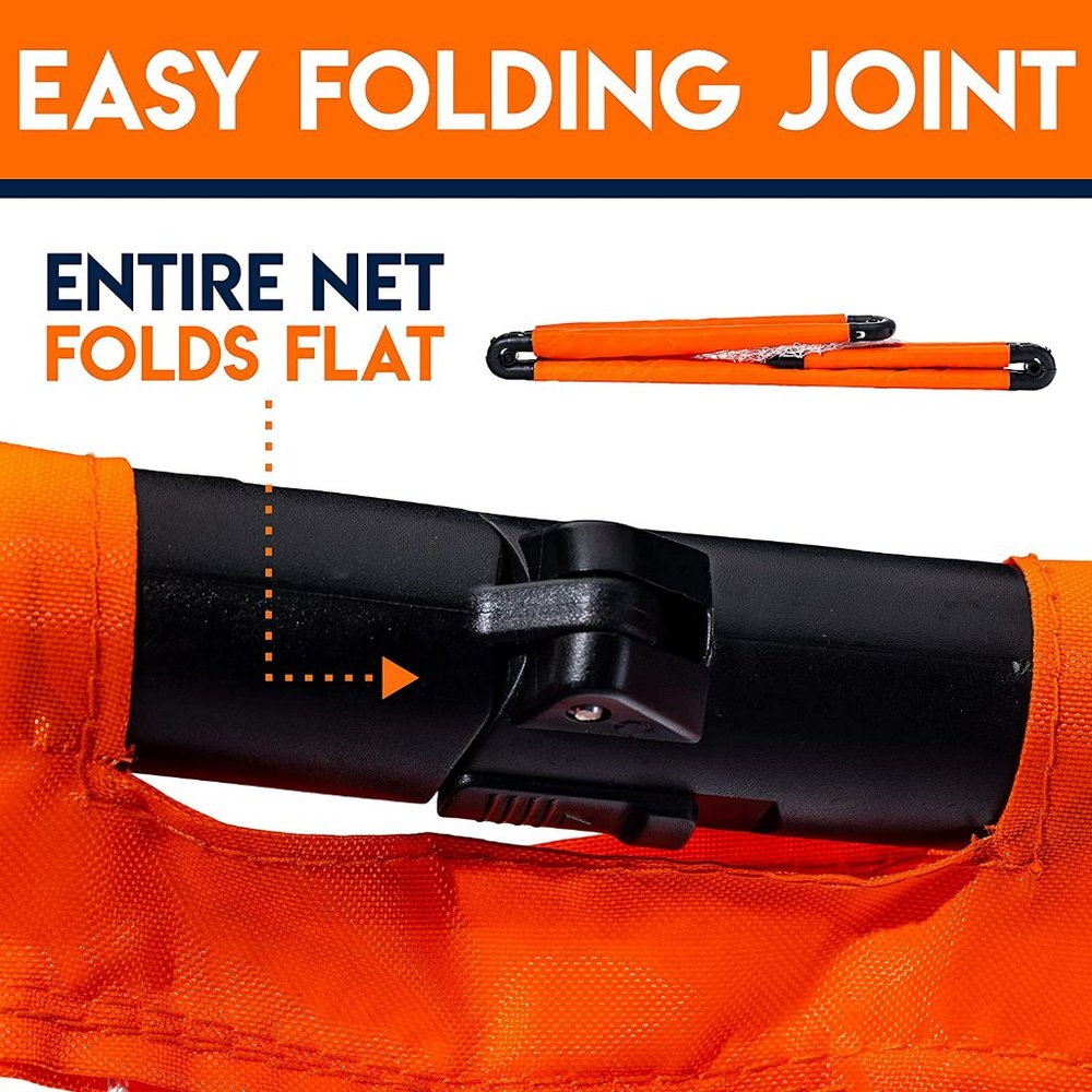 NEW Franklin Sports Youth Lacrosse Folding Goal Stick Ball Set Kids Beginner net - Picture 8 of 10